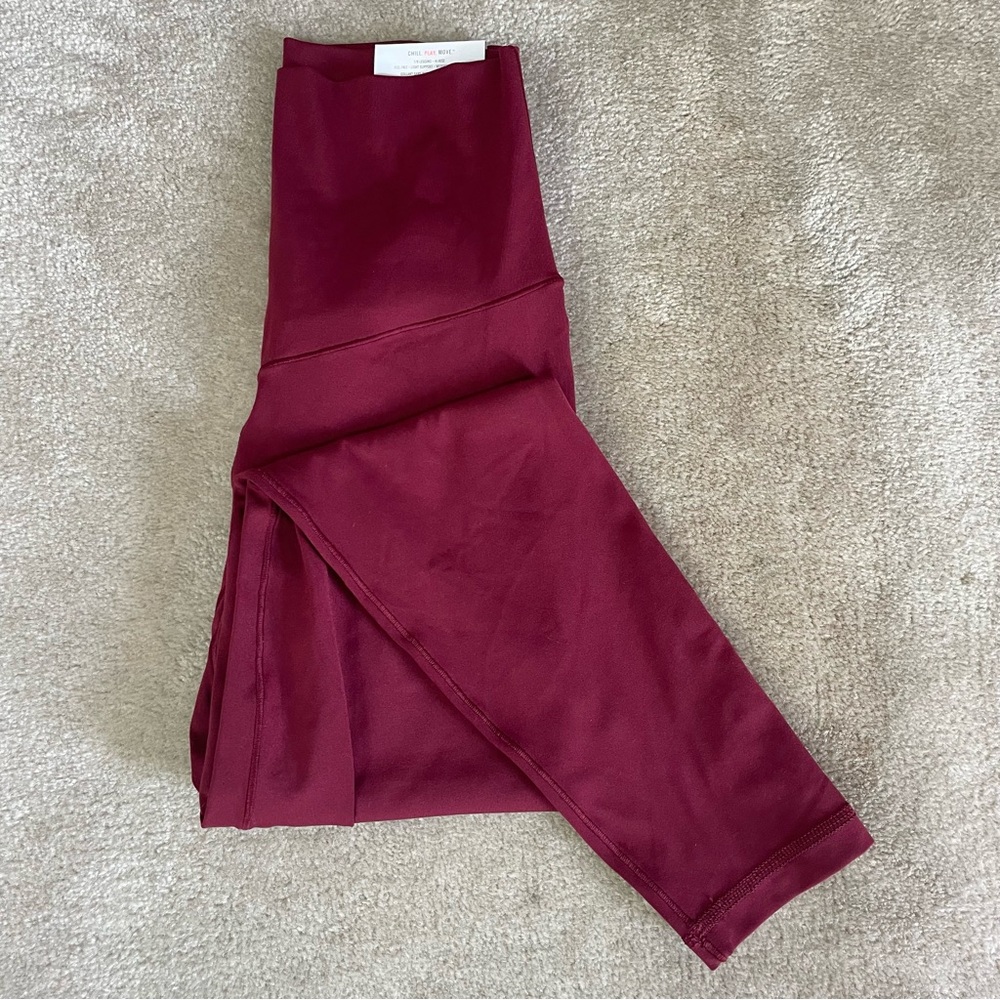 Aerie NWT Maroon Leggings
